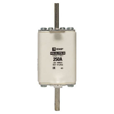 Вставка плавкая EKF ППН-35 250А 50 кА 660 В (fus-35/250)