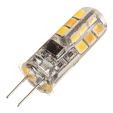 Лампа светодиодная Navigator G4 2,5 Вт 3000К теплый свет 220 В капсула (713471/71347)