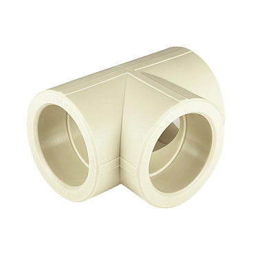 Тройник полипропиленовый Valfex 50 х 50 х 50 мм серый (10111050Г)