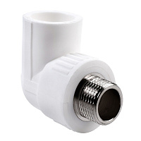 Угол полипропиленовый Lammin комбинированный 32 мм х 1/2 НР(ш) (Lm31051032015)