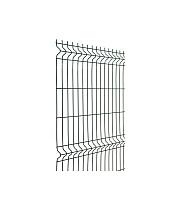 Секция заборная 3D Light 2030х2500 мм d3,5 мм ячейка 55х200 мм зеленая RAL 6005 Grand Line