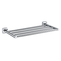 Полотенцедержатель Fixsen Kvadro 400 мм на шуруп металл хром (61316)