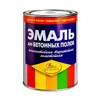 Эмаль Новбытхим для бетонных полов серая полуматовая 1 л