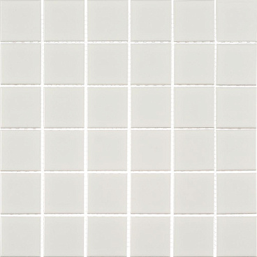 Мозаика Starmosaic White Matt белая керамическая 306х306х6 мм матовая