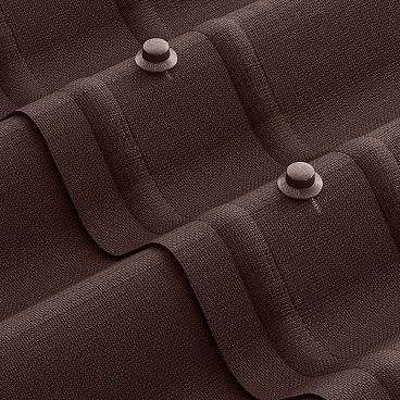 Лист волнистый Ондулин Smart коричневый 1,95х0,95 м 3 мм