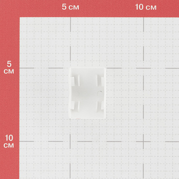 Угол внешний для кабель-канала DKC 22х10 мм белый (00396)