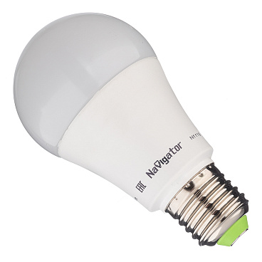 Лампа светодиодная Navigator E27 4000К 12 Вт 1000 Лм 12-24 В груша A60 матовая