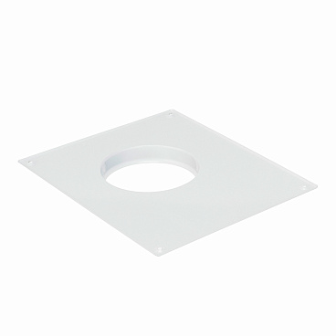 Площадка торцевая ERA с фланцем d100 мм металлическая