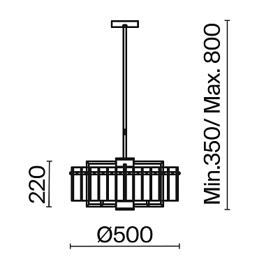 Люстра Freya FR5166PL-06BS