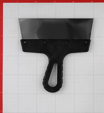 Шпатель фасадный 200 мм с пластиковой ручкой (109474)