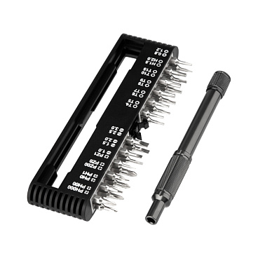 Набор отверток для точных работ Kranz RA-01 (KR-12-4751) (25 шт.)