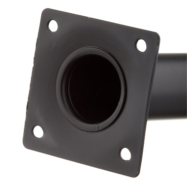 Ножка мебельная стальная 30х250 мм черная (1 шт.)