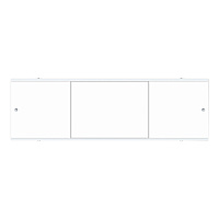 Экран для ванны Метакам Bravo ПВХ 168х52 см белый раздвижной (ЭПS_012170)