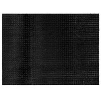 Коврик придверный щетинистый Альфа-Стиль 45х60 см грязезащитный черный