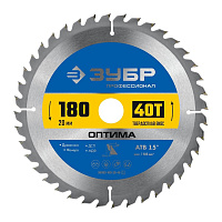 Диск пильный по дереву Зубр 180х20х1,6 мм 40 зубьев (36903-180-20-40_z01)