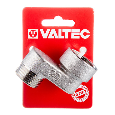 Эксцентрик Valtec 3/4 ВР(г) х 3/4 НР(ш) х 30 мм латунный (VTr.094.N.05030)