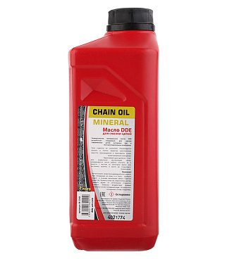 Масло для смазки цепи DDE минеральное 1 л (M-CHO)