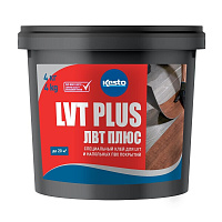 Клей акриловый для ПВХ и LVT плитки Kesto LVT Plus 4 кг