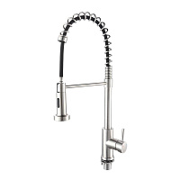 Смеситель для кухни профессиональный РМС нержавеющая сталь (SUS124-016F-2)