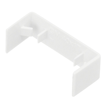 Соединение на стык кабель-канала DKC 40х17 мм белое (00597)