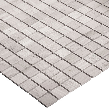 Мозаика Starmosaic Grey Polished серый мрамор из натурального камня 305х305х4 мм полированная