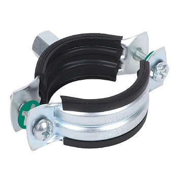 Хомут сантехнический Walraven 2S 1 1/4 38-46 мм оцинкованная сталь (33335046)