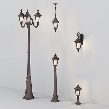 Ландшафтный светильник Outdoor O029FL-01BZ