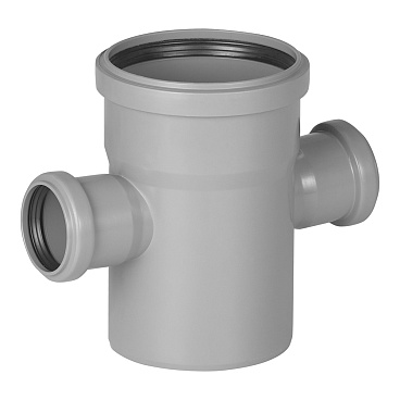 Крестовина Ostendorf HTDA d110х50х50 мм 87° пластиковая для внутренней канализации (115580)