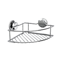 Полка для ванной Fora Atlant угловая 100х200х200 мм металл хром (A035/9783)