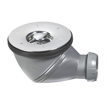 Сифон для душевого поддона Wirquin Pro с выпуском d90 мм с соединением 40 мм (30718759)