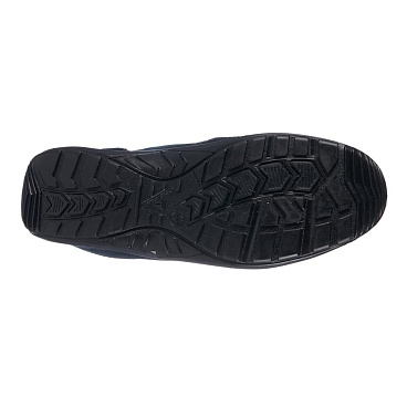 Полуботинки мужские замша/полиэстер с защитным подноском размер 43 черный/серый Delta Plus Como (COMOSPBL43)