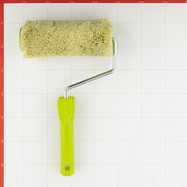 Валик полиакрил 180 мм d48 мм ворс 18 мм для водной основы с ручкой Wenzo Roma