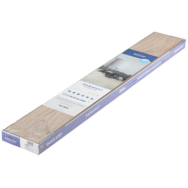 Ламинат 33 класс Quick-Step Eligna Wide дуб ивовый 1,835 кв.м 8 мм с фаской влагостойкий