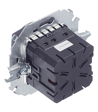 Диммер Simon 15 встраиваемый графит поворотно-нажимной (1591311-038)