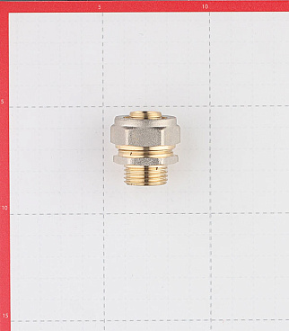 Соединитель прямой 20 обж(ц) х 1/2 НР(ш)