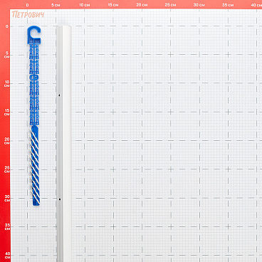Порог алюминиевый угловой внутренний 19х19х1800 мм дуб ривалго белый