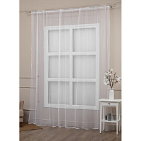 Тюль сетчатая ткань белый 300х270 см Amore Mio (33519)