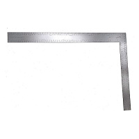 Угольник строительный Hesler 600 мм стальной
