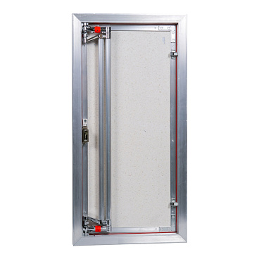 Люк ревизионный под плитку Практика EuroFormat-R алюминиевый 400х800 мм скрытый нажимной