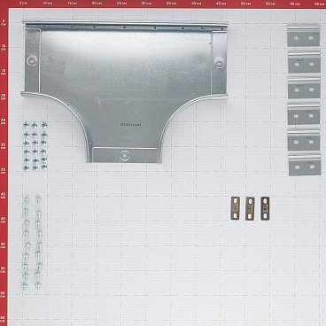 Ответвитель для лотка Т-образный горизонтальный DKC 150х50 мм с креплением (36123K)