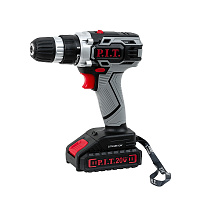 Дрель-шуруповерт аккумуляторная P.I.T. 20 В 1,5 Ач Li-Ion 2 АКБ и ЗУ (PSR18-D3)