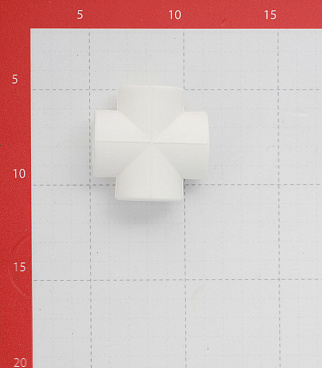 Крестовина полипропиленовая Valtec 25 мм (VTp.741.0.025)