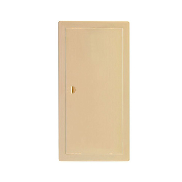 Люк ревизионный Центр Тагис ЛР пластиковый 200х300 мм врезной слоновая кость