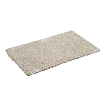 Коврик для ванной серый 100х60 см Fora Fluffy (FOR-COTTON-FLF-60-100GRWH)