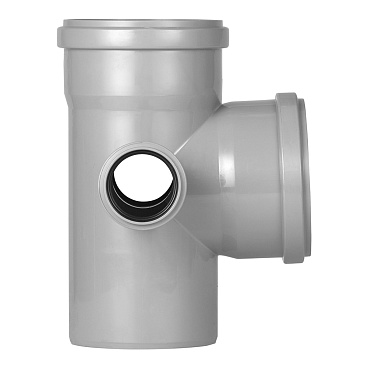 Крестовина Ostendorf HTEDLR d110х50х50х110 мм 87° пластиковая для внутренней канализации (115970)