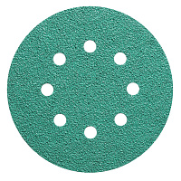 Диск шлифовальный Sunmight Film d125 мм P40 на липучку пленочная основа (5 шт.)
