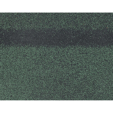 Черепица гибкая коньково-карнизная Шинглас Оптима зеленая 12/20 пог.м