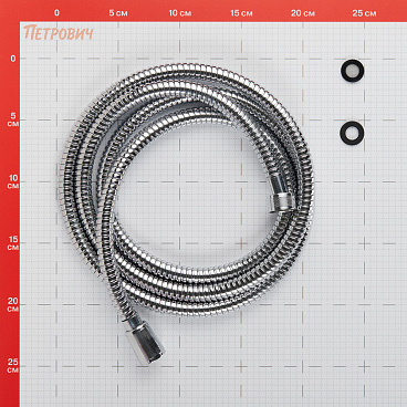 Шланг для душа Corsa Deco 2000-2250 мм металлический хром (1023745)