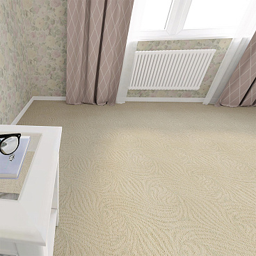 Ковролин бытовой Нева Тафт Фламинго 106 молочный 4 м