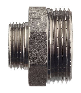 Ниппель переходной Valtec 1 1/4 НР(ш) х 3/4 НР(ш) латунный (VTr.580.N.0705)